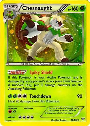 Chesnaught (Cosmos Holo) 014/146 - Blister Exclusives Holofoil