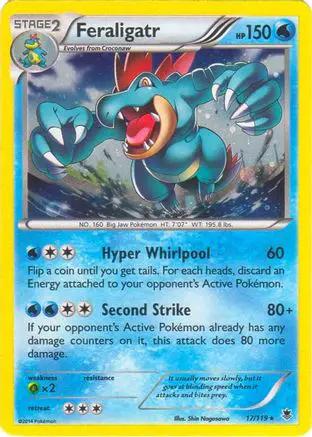 Feraligatr (Cosmos Holo) 017/119 - Blister Exclusives Holofoil