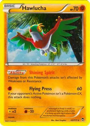 Hawlucha (Cosmos Holo) 063/111 - Blister Exclusives Holofoil