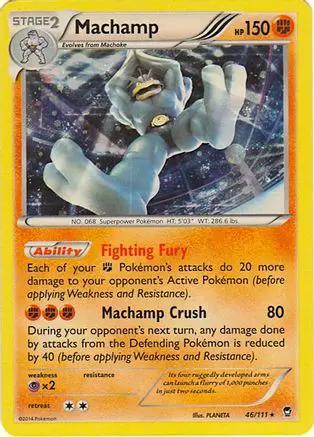 Machamp (Cosmos Holo) 046/111 - Blister Exclusives Holofoil