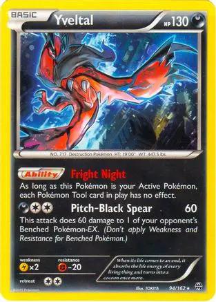Yveltal (Cosmos Holo) 094/162 - Blister Exclusives Holofoil