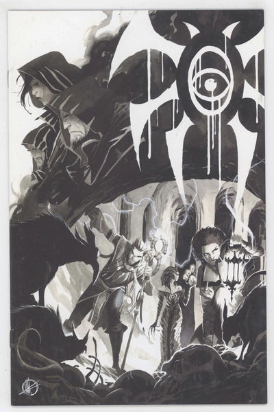 Magic The Gathering MTG 3 Boom 2021 NM- 9.2 Matteo Scalera BW Virgin Variant