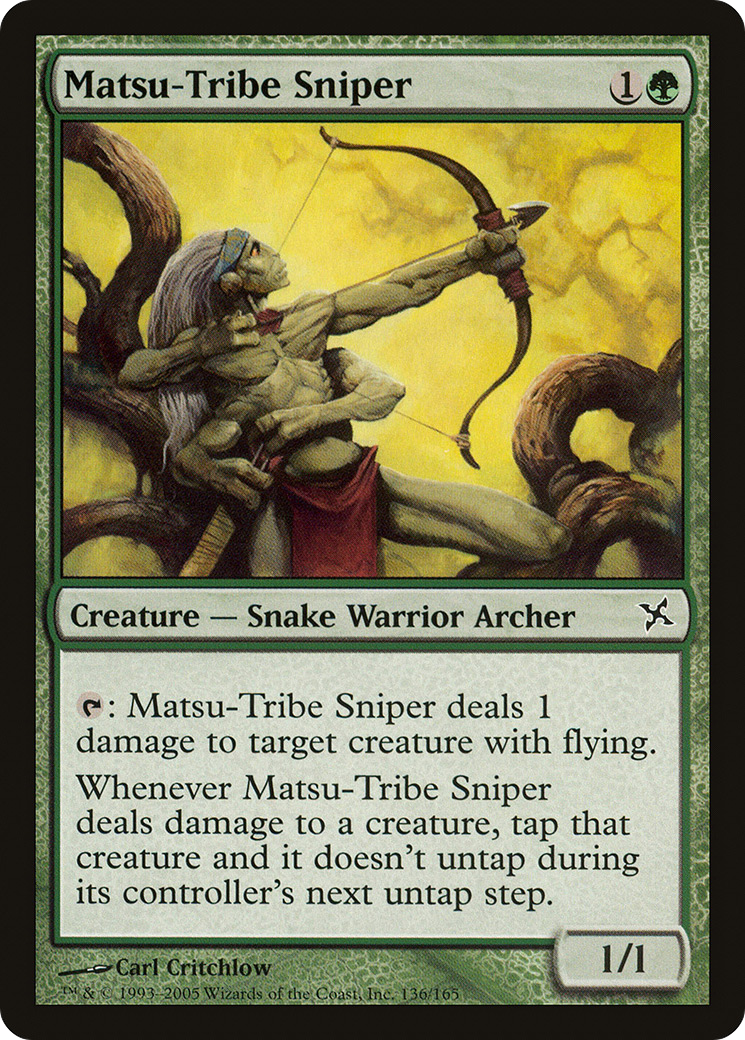 Matsu-Tribe Sniper (BOK-136) - Betrayers of Kamigawa