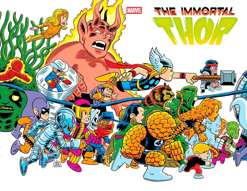 Immortal Thor #22 B Chris Giarrusso Marvel Universe Connecting Variant M (04/02/2025) Marvel