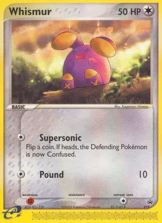 Whismur (Target Promo) 019/40 - Nintendo Promos