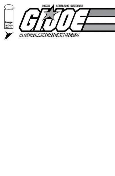 Gi Joe A Real American Hero Silent Missions Edition #21 E Blank Sketch Variant (04/02/2025) Image