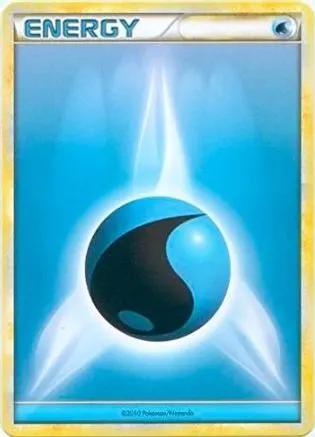 Water Energy (2010 Unnumbered HGSS Style Non-Holo)  - League & Championship Cards