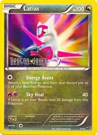 Latias (Dragon Vault) 009/20 - Blister Exclusives Holofoil