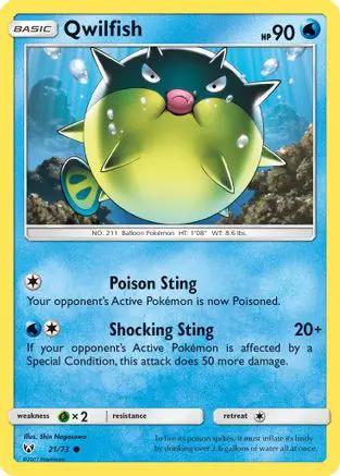 Qwilfish 021/73 - Shining Legends