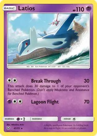 Latios 041/73 - Shining Legends Reverse Holofoil