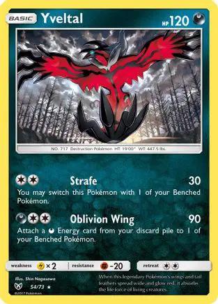 Yveltal 054/73 - Shining Legends Holofoil