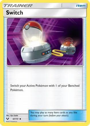 Switch 067/73 - Shining Legends Reverse Holofoil