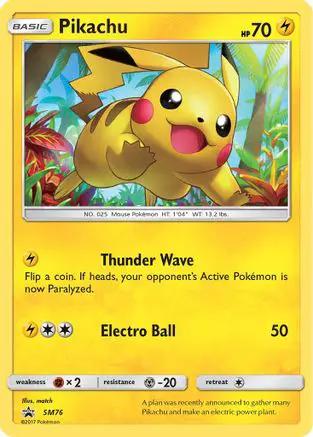 Pikachu SM76/248 - SM Promos Holofoil