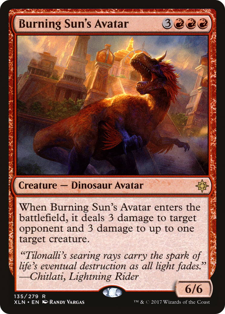 Burning Sun's Avatar (XLN-135) - Ixalan