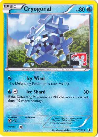 Cryogonal (League Promo) 032/101 - League & Championship Cards Reverse Holofoil