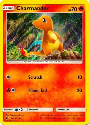 Charmander (Premium Collection Promo) 018/147 - Miscellaneous Cards & Products Holofoil