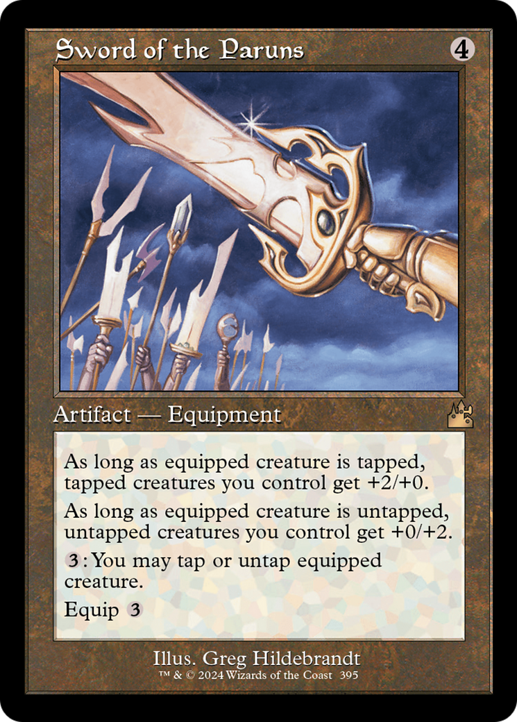 Sword of the Paruns (RVR-395) - Ravnica Remastered