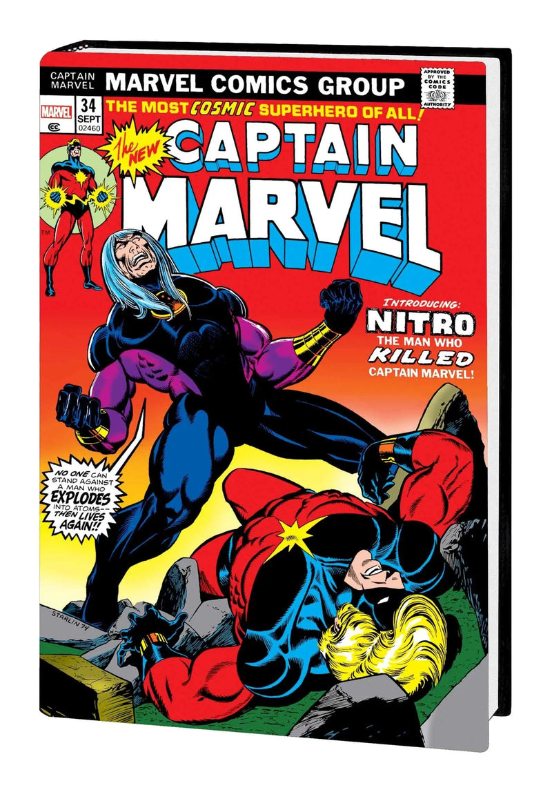 Death Of Captain Marvel Omnibus Hc Vol 02 Dm Var (10/08/2025) Marvel