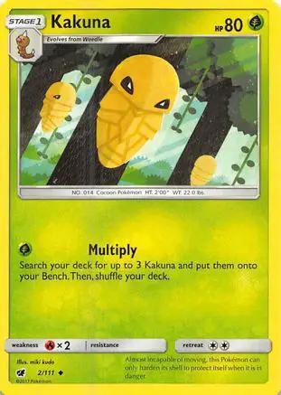 Kakuna 002/111 - SM  Crimson Invasion