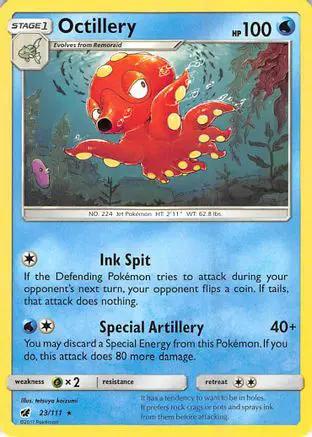 Octillery 023/111 - SM  Crimson Invasion Reverse Holofoil
