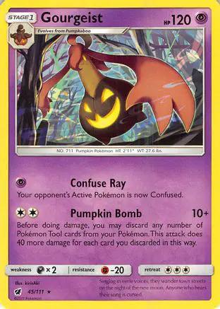 Gourgeist 045/111 - SM  Crimson Invasion Reverse Holofoil