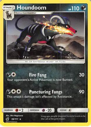 Houndoom 059/111 - SM  Crimson Invasion