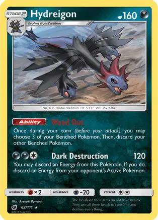 Hydreigon 062/111 - SM  Crimson Invasion