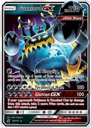 Guzzlord GX 063/111 - SM  Crimson Invasion Holofoil