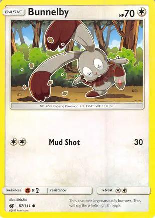 Bunnelby 087/111 - SM  Crimson Invasion