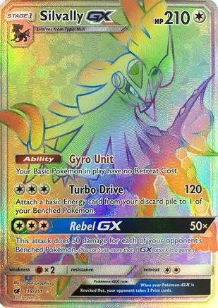 Silvally GX (Secret) 119/111 - SM  Crimson Invasion Holofoil