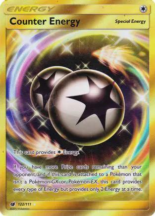 Counter Energy (Secret) 122/111 - SM  Crimson Invasion Holofoil