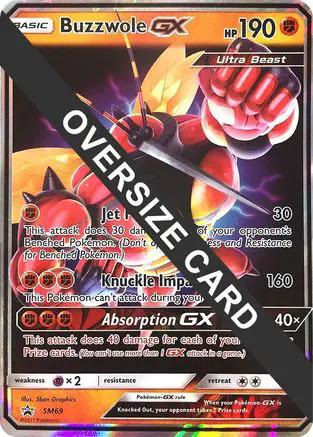 Buzzwole GX (SM Black Star Promos) SM69 - Jumbo Cards Holofoil