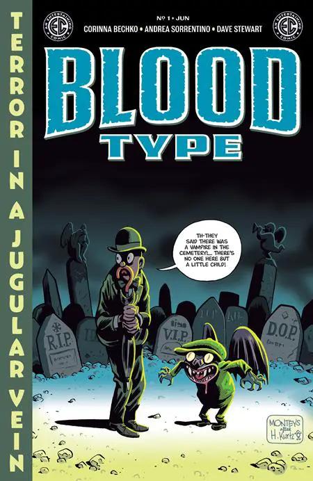 Ec Blood Type #1 (Of 4) D 1:10 Albert Monteys Ec Homage Variant (06/11/2025) Oni