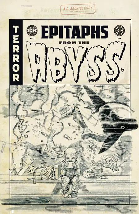 Ec Epitaphs From The Abyss #12 (Of 12) D 1:20 Tom Fowler B&W Artist Edition Variant (06/18/2025) Oni