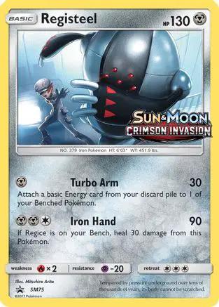 Registeel SM75 - SM Promos - Holofoil