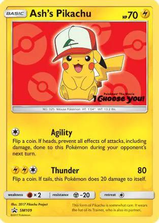 Ash's Pikachu SM109/248 - SM Promos