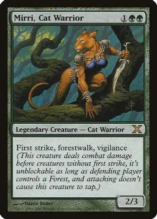 Mirri, Cat Warrior (10E-279) - 10th Edition