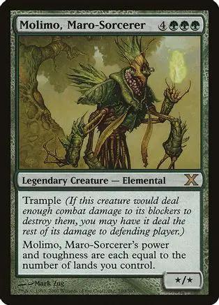 Molimo, Maro-Sorcerer (10E-280) - 10th Edition Foil