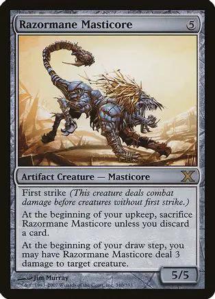 Razormane Masticore (10E-340) - 10th Edition Foil