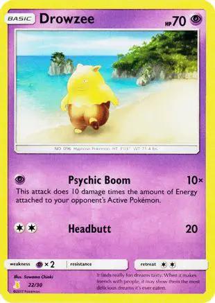 Drowzee 022 - SM Trainer Kit Lycanroc & Alolan Raichu