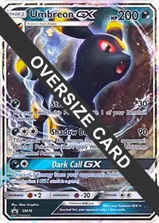 Umbreon GX SM36 - Jumbo Cards Holofoil