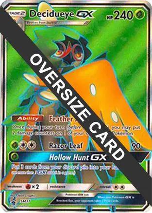 Decidueye GX (SM Black Star Promo) SM37 - Jumbo Cards Holofoil