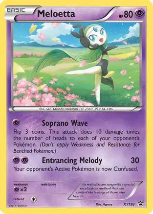 Meloetta XY193/211 - XY Promos Holofoil