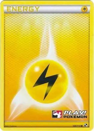Lightning Energy (Play! Pokemon) 108/114 - League & Championship Cards Holofoil