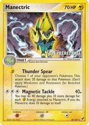 Manectric (Prerelease) 038/107 - Nintendo Promos