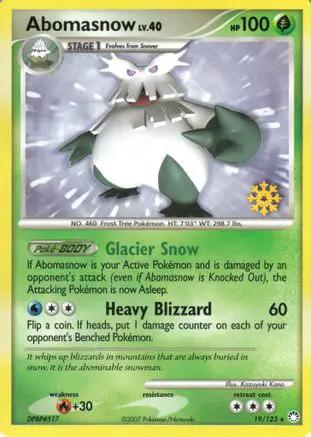 Abomasnow 019/123 - Countdown Calendar Promos