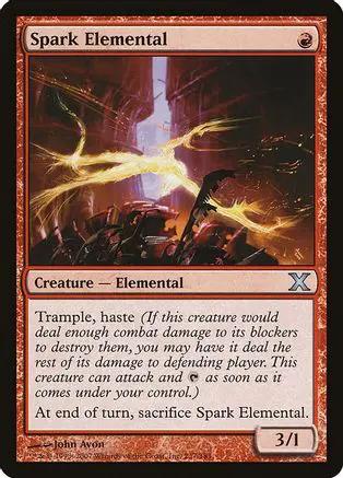 Spark Elemental (10E-237) - 10th Edition Foil