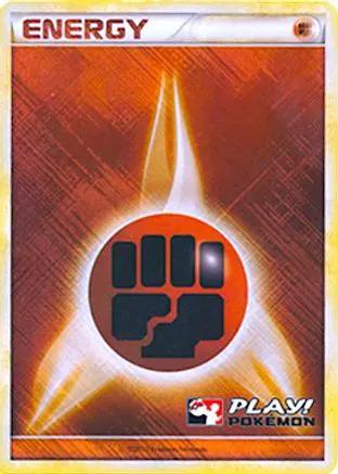 FightingEnergy (2010 Play! Pokemon)  - League & Championship Cards Holofoil