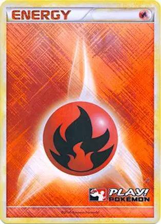 FireEnergy (2010 Play! Pokemon)  - League & Championship Cards Holofoil