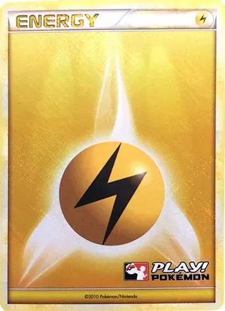 LightningEnergy (2010 Play! Pokemon)  - League & Championship Cards Holofoil